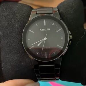 Men’s citizen black watch